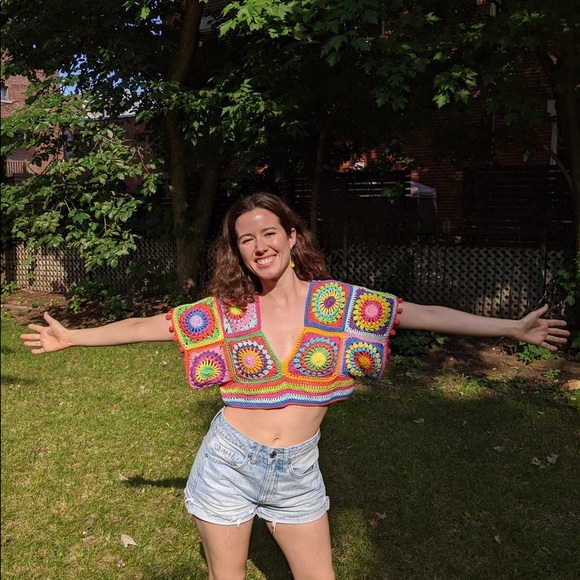 Brand New Crochet Crop Top - Picture 5 of 7